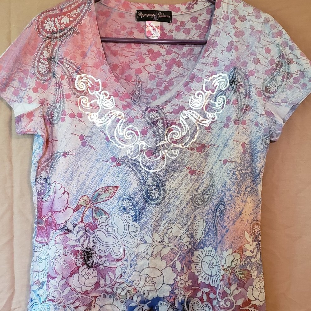 Appropriate Behavior, Beautiful colors, Size Medium (8-10)